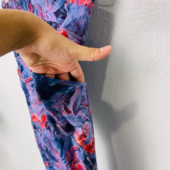 LULULEMON Base Pace High-Rise Running Tights Leggings Atmospheric Purple Multi - Picture 6 of 11